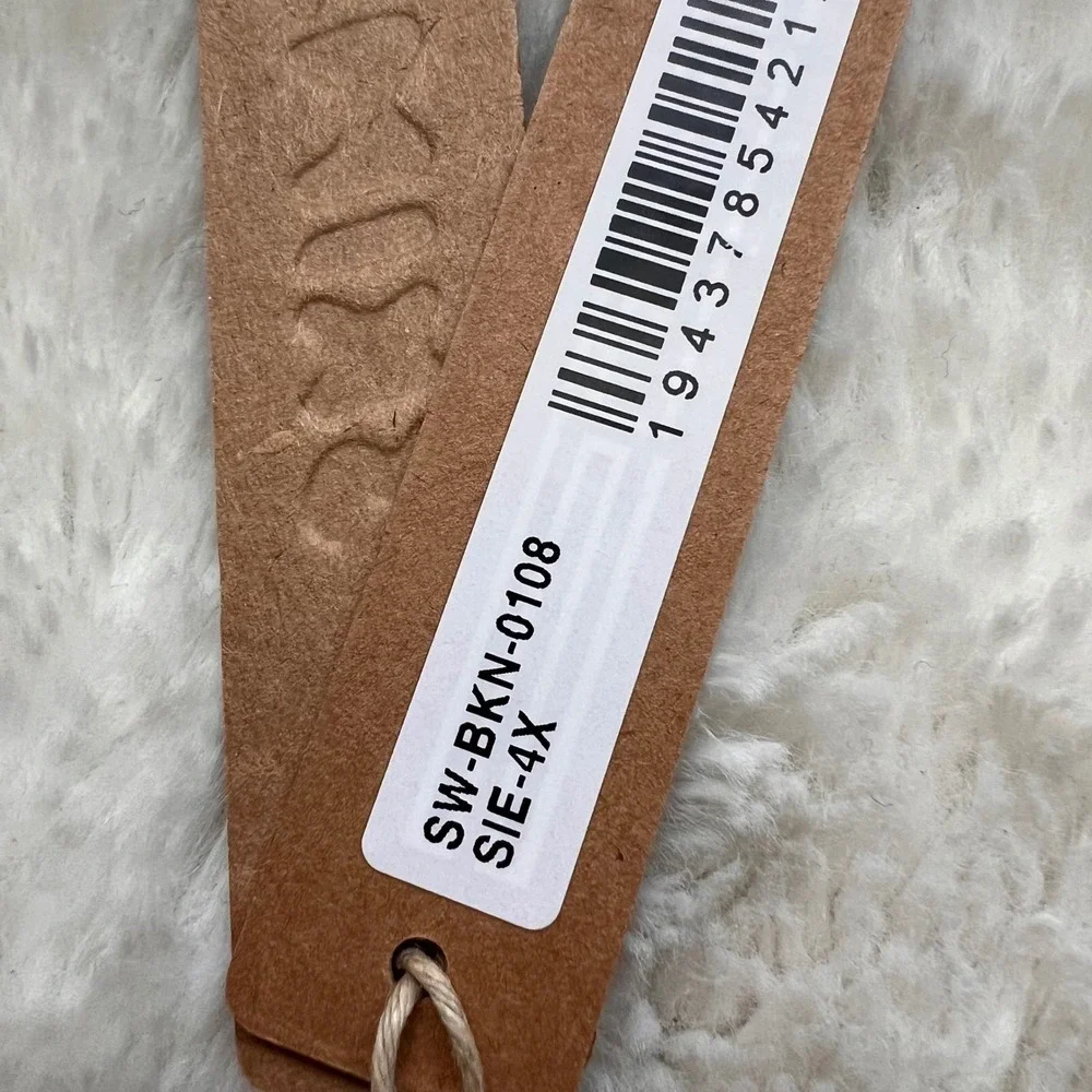 Skims Metallic Swim High Waisted Bikini Bottom Rose Gold SW-BKN-0108 Size 4X NWT